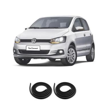 Imagem de Kit Borracha Vedação 2 Portas Dianteira Fox 2003 A 2021 - sem marca