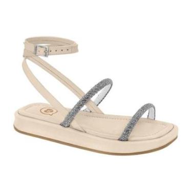 Imagem de Sandália Papete Molekinha Feminina Infantil com Strass-Feminino