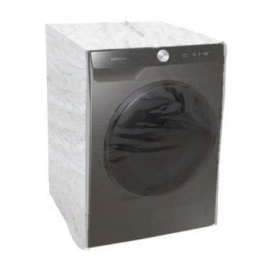 Imagem de Capa Lava E Seca Samsung Wd11t 11 Kg Transparente Com Ziper Branca - V