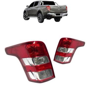 Imagem de Lanterna Traseira L200 Triton Bicolor 2016 a 2018 Esquerda - BIBAS, L2