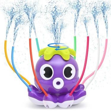 Imagem de Brinquedo Aquático Infantil Para Exterior: Pulverizador De Água Polvo 