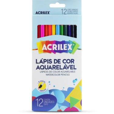 Imagem de Lapis de COR Aquarelavel 12 Cores CX.C/12 - Acrilex