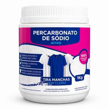 Imagem de Percarbonato de Sódio 1kg - Tira Manchas Sem Cloro com Oxigênio Ativo 