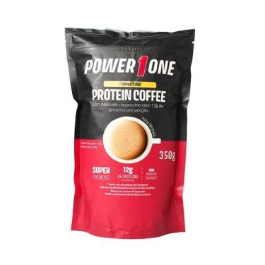 Imagem de Protein Coffe - 350g Cappuccino - Power1One - Power One