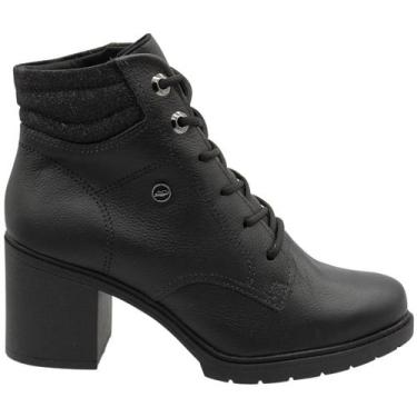 Imagem de Bota Dakota Valais Cano Baixo Flat Confortável Feminina, Preto, 36