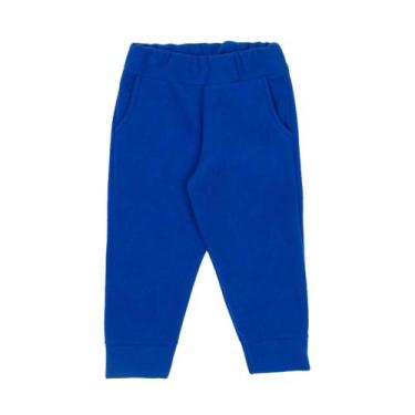 Imagem de Calça Soft Pettenati Infantil Antialérgica Antipilling, Azul 28, 2