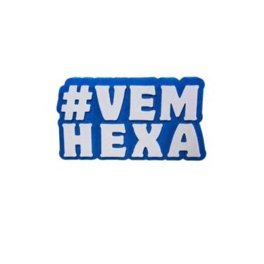 Imagem de Decoração Copa do Mundo 2026Letreiro de Mesa Vai Brasil, Vem Hexa ou V