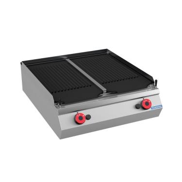 Imagem de Char Broiler com Pedras Vulcanicas Countertop 800x750mm Aco Inox 16KW para Grelhar Alimentos Tramontina