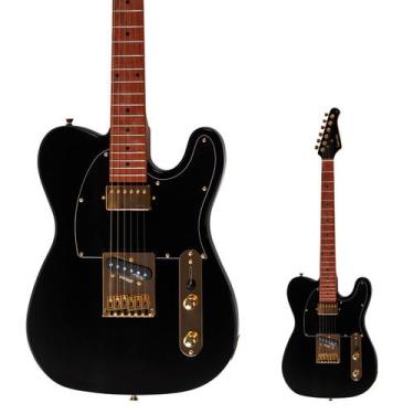 Imagem de Guitarra Telecaster Benson Hardy T 905 Black com Bag