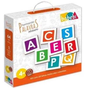 Imagem de Formando Palavras Brinquedo Infantil Educativo e Pedagógico - Babebi