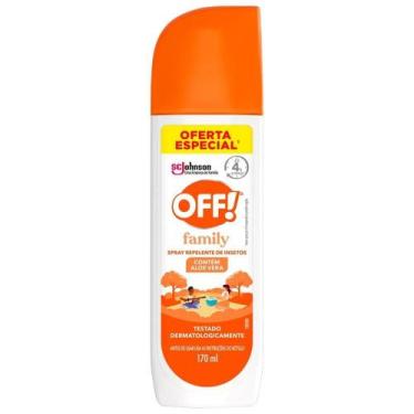 Imagem de Repelente de Insetos Off Family Spray 170ml