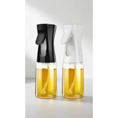 Imagem de Borrifador Pulverizador Óleo Azeite Vidro 200ml (2 Unid.) - Congratula