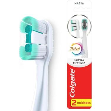 Imagem de Escova de Dente Colgate Total Limpeza Espumosa - Macia 2 unidades