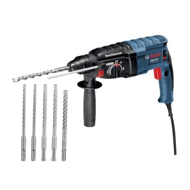 Imagem de Martelete Rompedor GBH 2-24 D 820W com Sistema de Segurança e Empunhadura Softgrip Amarelo Bosch