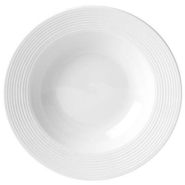 Imagem de Prato Fundo Brizzard 1 Peça Porcelana Sofisticado para Uso Diário Branco L'Hermitage
