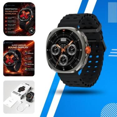 Imagem de Relógio Smartwatch Haylou Vibe LS30 Tela AMOLED 1.43 Bluetooth Chamada
