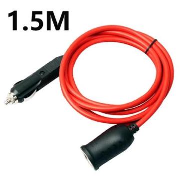 Imagem de Cabo Extensor De Acendedor De Cigarros Para Carro 10A 3.6/1.5M 12V 24V