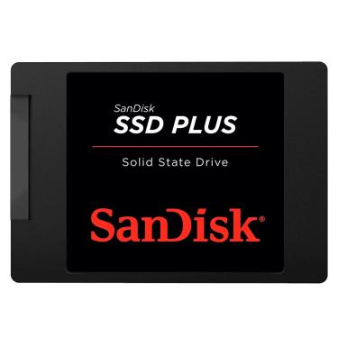 Imagem de Ssd Sandisk Plus, 480GB sata, Leitura 535MB, s e Gravação 445MB, s - SDSSDA-480G-G26