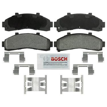 Imagem de BOSCH Conjunto de pastilhas de freio a disco de serviço severo BSD652 - compatível com Ford Explorer, Ranger selecionado; Mazda B2300, B2500, B3000, B4000; Mercury Mountaineer; FRENTE