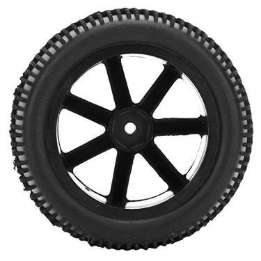 Imagem de Pneus de rodas de carro RC, 228g 6 anos + pneus de reposição RC, plástico 360 graus Stunt Swing amarelo casa para decoração presente diário de móveis