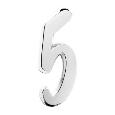 Imagem de Número Residencial Para Casa 5 Espelhado 3D 22cm