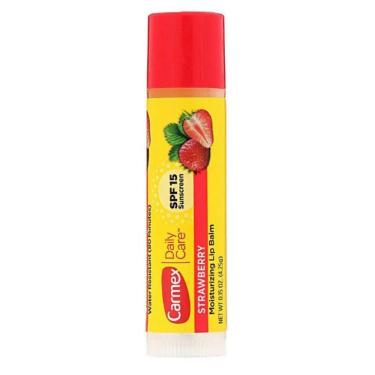 Imagem de Protetor Balsamo Labial Hidratante Carmex Daily Care Fps 15 - Morango 4,25G