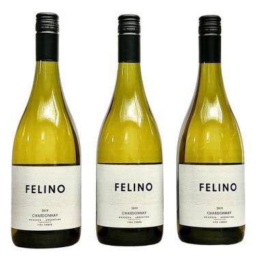 Imagem de Vinho Felino Chardonnay  Kit Com 3 Garrafas  Oferta - Viña Cobos