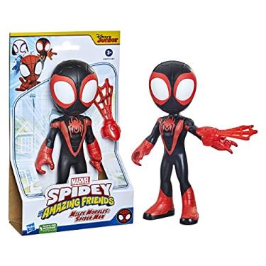 Imagem de Marvel, Action Figure, Miles Morales, Spidey and His Amazing Friends - Figura Articulada com 22,5 cm - A partir de 3 Anos