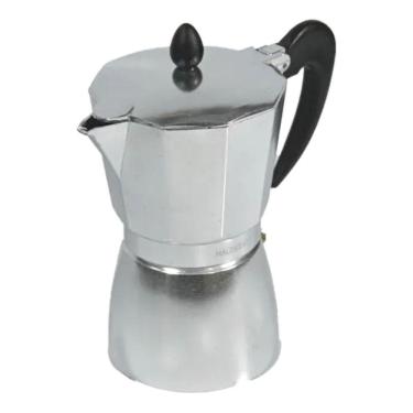 Imagem de Cafeteira Italiana 6 Xicaras De Cafe Em Alumino Prata 380Ml