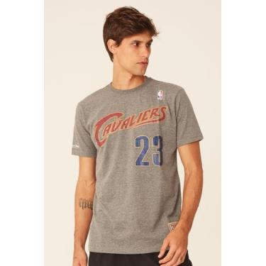 Imagem de Camiseta Mitchell & Ness Estampada Name And Number Cleveland Cavaliers