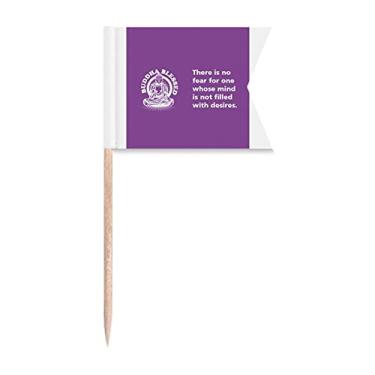 Imagem de Bandeiras de palito de dente Desire Fear Influence Overflow para marcação de palito de festa, bolo, comida, placa de queijo