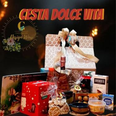 Imagem de Cesta De Natal   Dolce Vita  Gourmet - Design Wow