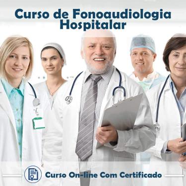 Imagem de Curso online em videoaula sobre Fonoaudiologia Hospitalar com Certificado + 2 brindes