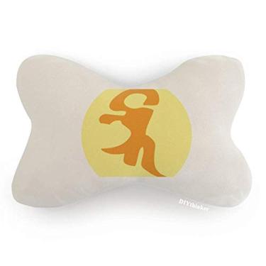 Imagem de DIYthinker Almofada para decoração de pescoço com estampa sânscrito Bhai da Culture Religion