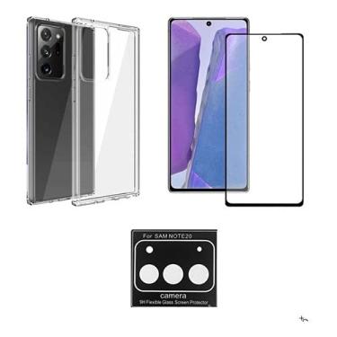 Imagem de Capa Capinha Samsung Galaxy Note 20 6.7 + Pelicula Gel Nano +pelicula Camera - (C7COMPANY)