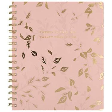 Imagem de Planejador acadêmico 2021-2022, Rachel Zoe para agendas semanais e mensais Cambridge, 17,78 cm x 18,8 cm, médio, Gold Vine (RZ13A-805A), RZ13A-805A-22