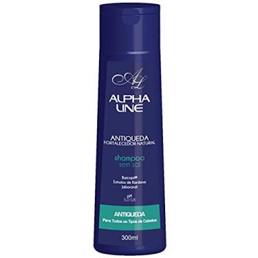 Imagem de Alpha Line - Shampoo sem Sal - ANTIQUEDA / ANTI QUEDA / ANTI-QUEDA - Fortalecedor - Para todos os Tipos de Cabelo - 300ml