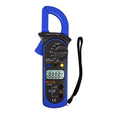 Imagem de St201 Multímetro Digital Pinça Amperímetro Transistor Tensão, Azul, Tamanho real