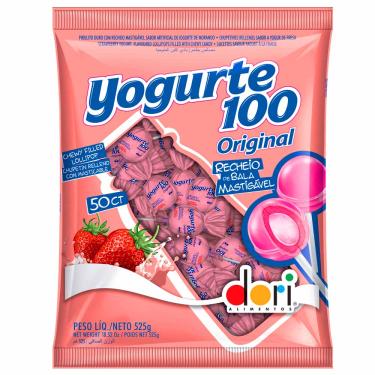 Imagem de Pirulito Yogurte 100 Original 525g Dori 1025599