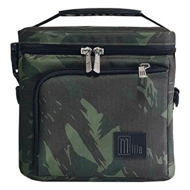 Imagem de Bolsa Térmica Fitness Camuflada Lancheira Academia Sport Trabalho Unissex Mid Marmita 7L Mille Cor:Camuflado