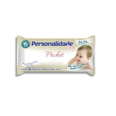 Imagem de Toalhas Umedecidas Personalidade Baby Pocket C/20