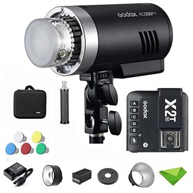 Imagem de GODOX AD300 Pro 300 W TTL Outdoor Flash w/X2T-N Trigger 2.4G 1/8000s HSS 2600mAh 0.01-1.5s Tempo de Reciclagem Modelagem LED Compatível para Câmeras Canon Nikon Sony Fuji Olympus etc