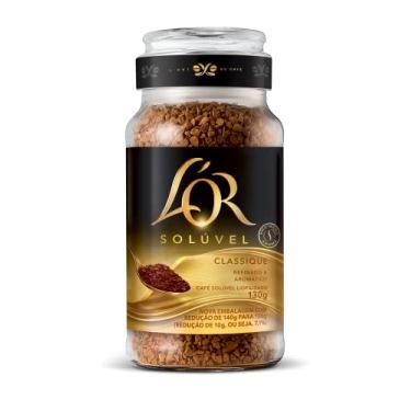 Imagem de Café L'OR Solúvel Classique Pote de Vidro 130g