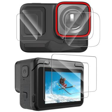 Imagem de TECKEEN Película protetora de vidro temperado ultrafina HD para câmera de ação Insta360 Ace Pro (6 peças)