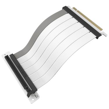 Imagem de Cabo Riser Pcie 4.0 X16,WHITE -200MM V2 - MCA-U002R-WPCI40-200
