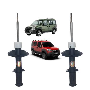 Imagem de 02 Amortecedor Dianteiro Fiat Doblo Adventure Locker 2002 A 2021 Kayaba Esquerdo+Direito