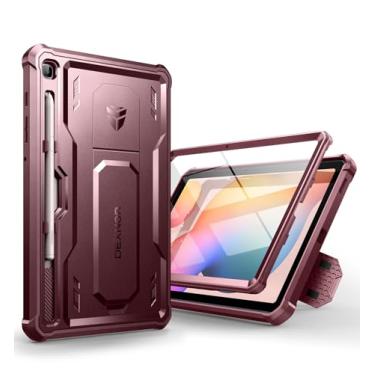 Imagem de Dexnor Capa para Samsung Galaxy Tab S6 Lite 10,4 polegadas 2024/2022/2020, [protetor de tela embutido e suporte] com suporte de caneta resistente à prova de choque capa protetora de corpo inteiro para