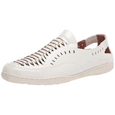 Imagem de STACY ADAMS Tênis masculino Ibiza Slip-On, Branco, 41