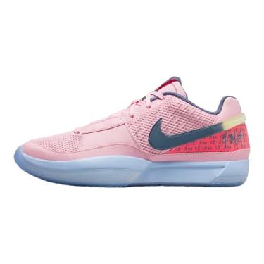 Imagem de Nike Ja 1 Tênis masculino de basquete, Rosa macio/azul difuso, 40