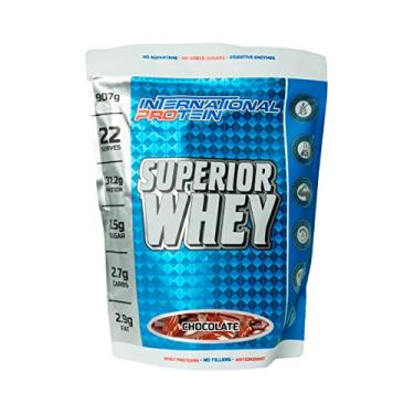 Imagem de Whey Protein Concentrado Superior Whey International Protein Sabor Chocolate 907g